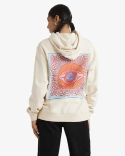 RVCA JUPITER SLOUCHED HOOD NATURAL - Afbeelding 2