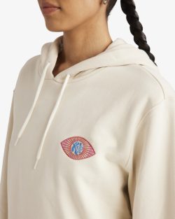 RVCA JUPITER SLOUCHED HOOD NATURAL - Afbeelding 3