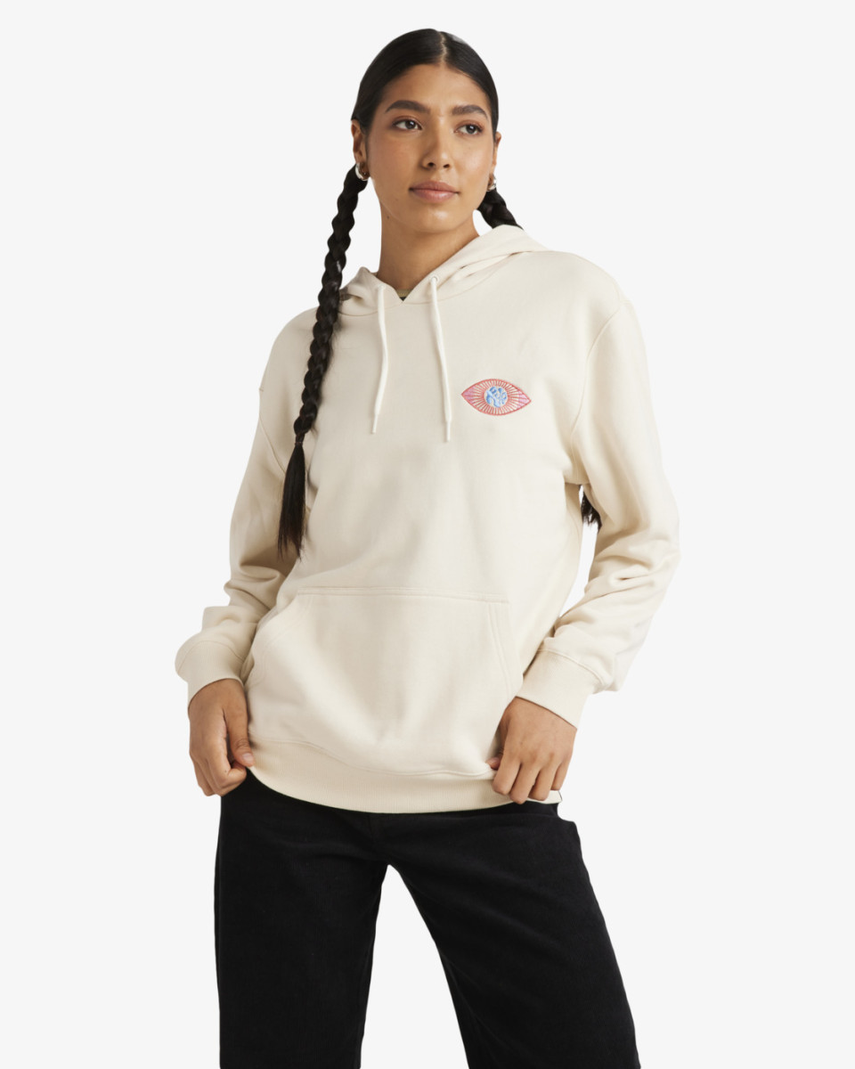RVCA JUPITER SLOUCHED HOOD NATURAL