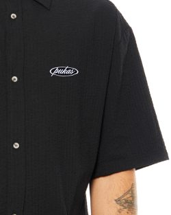 PUKAS S/s Shirt 90´S BLACK - Afbeelding 3