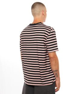 PUKAS S/s tee Stripes WASHED ROSE - Afbeelding 2