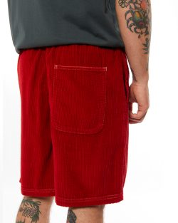 PUKAS Walkshort Corduroy Contrast TURBO RED - Afbeelding 2