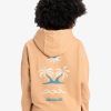 QUIKSILVER OVERSIZED HOODIE PRALINE