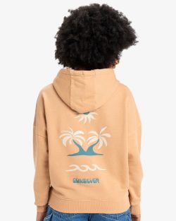 QUIKSILVER OVERSIZED HOODIE PRALINE