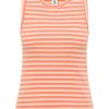 RAGWEAR EMANNUELE STRIPES TANKTOP  LIGHT PEACH - Afbeelding 2
