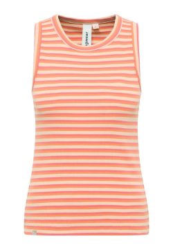 RAGWEAR EMANNUELE STRIPES TANKTOP  LIGHT PEACH - Afbeelding 2
