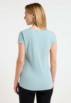 RAGWEAR FLLORAH GOTS T-SHIRT  AQUA - Afbeelding 4