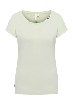 RAGWEAR FLLORAH GOTS T-SHIRT  LIGHT MINT - Afbeelding 2