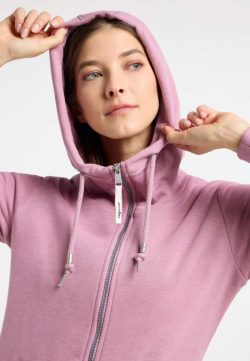 RAGWEAR NESKIA ZIP VEST DUSTY PINK - Afbeelding 3