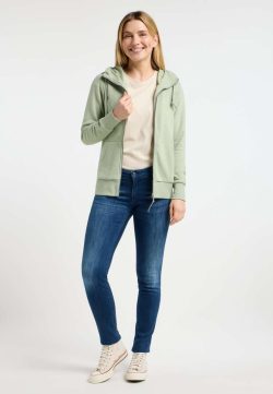 RAGWEAR NESKIA ZIP VEST DUSTY GREEN - Afbeelding 2