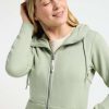 RAGWEAR NESKIA ZIP VEST DUSTY GREEN - Afbeelding 3