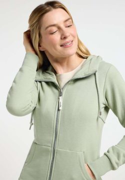RAGWEAR NESKIA ZIP VEST DUSTY GREEN - Afbeelding 3