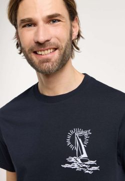 RAGWEAR MELDAR T-SHIRT NAVY - Afbeelding 4