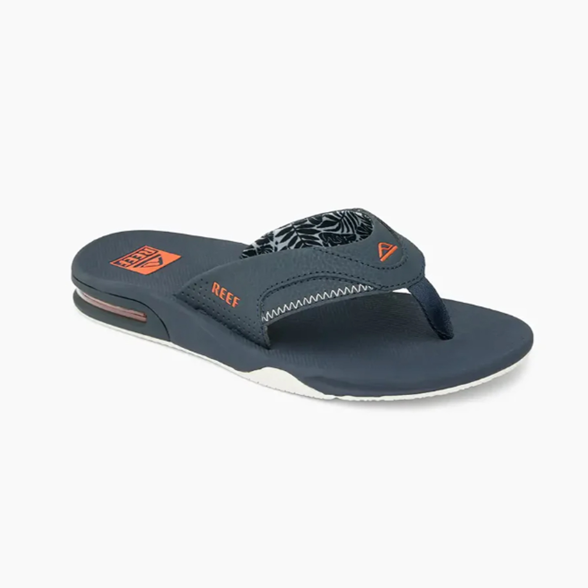 REEF FANNING NAVY/ORANGE TROPIC
