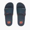 REEF FANNING SLIDE NAVY/ORANGE/WHITE - Afbeelding 4