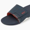 REEF FANNING SLIDE NAVY/ORANGE/WHITE - Afbeelding 5