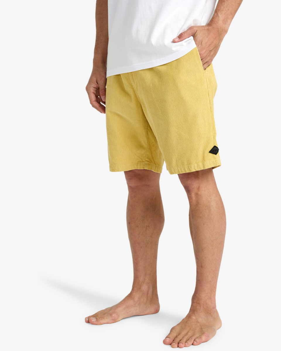 BILLABONG LARRY CORD LEMON