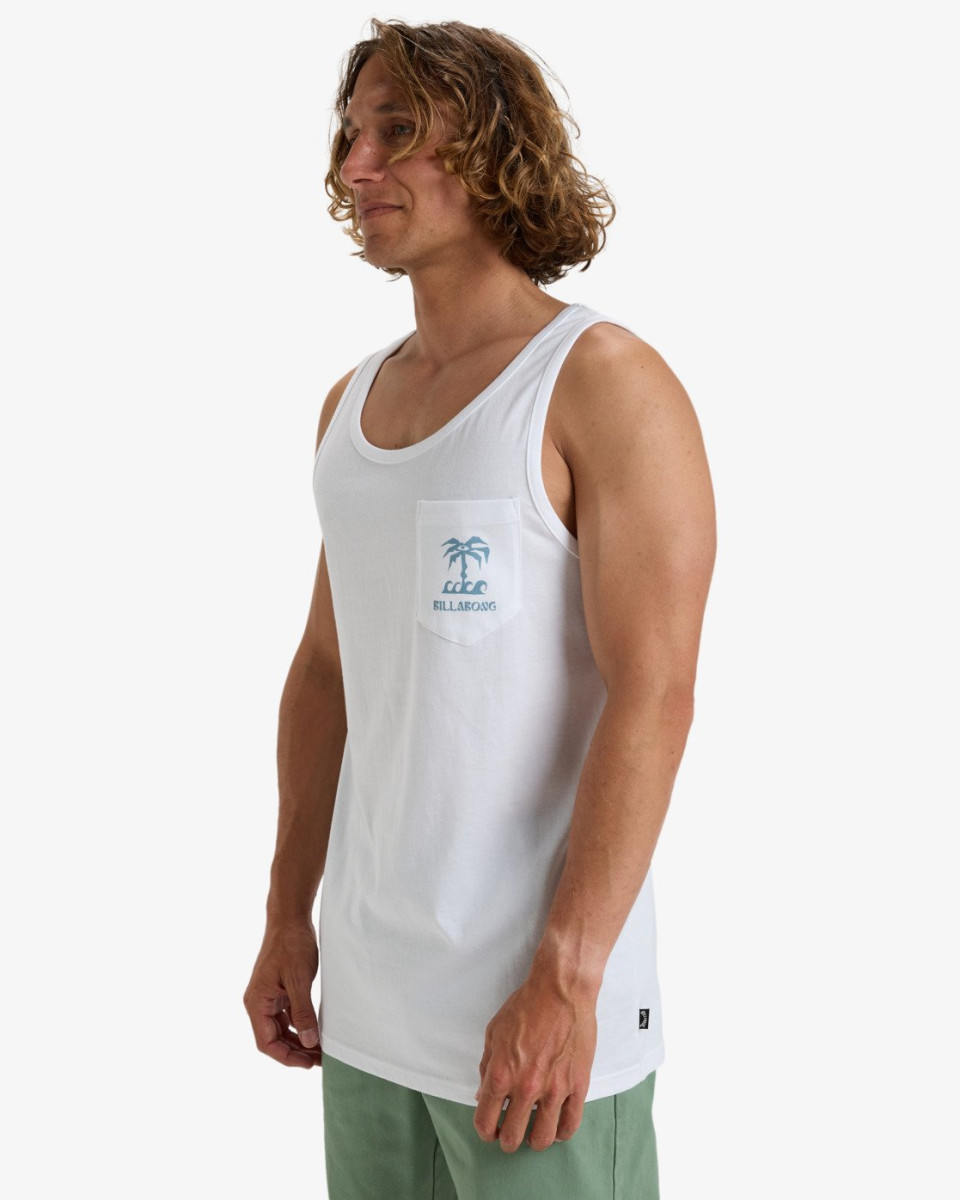 BILLABONG TROPPO PKT TK WHITE