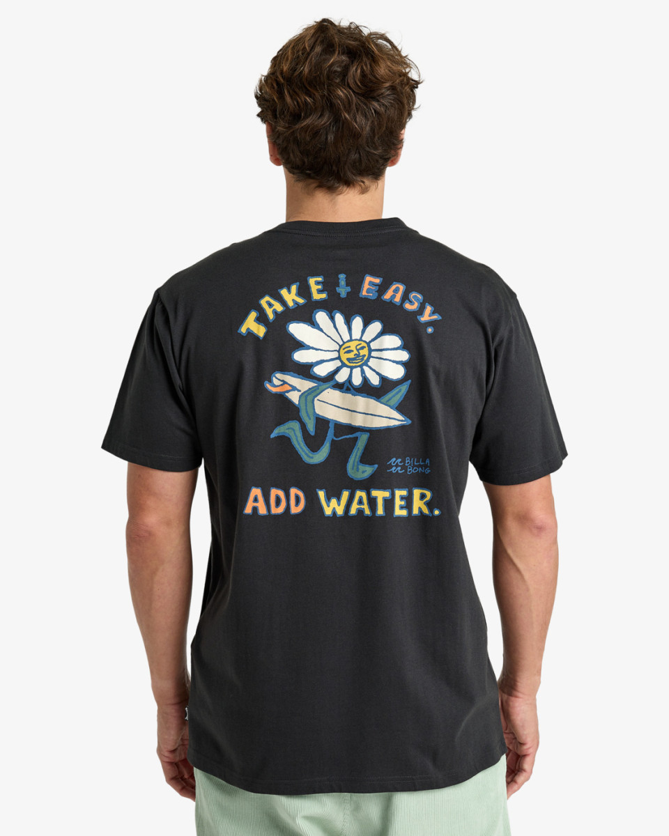BILLABONG ADD WATER SS WASHED BLACK