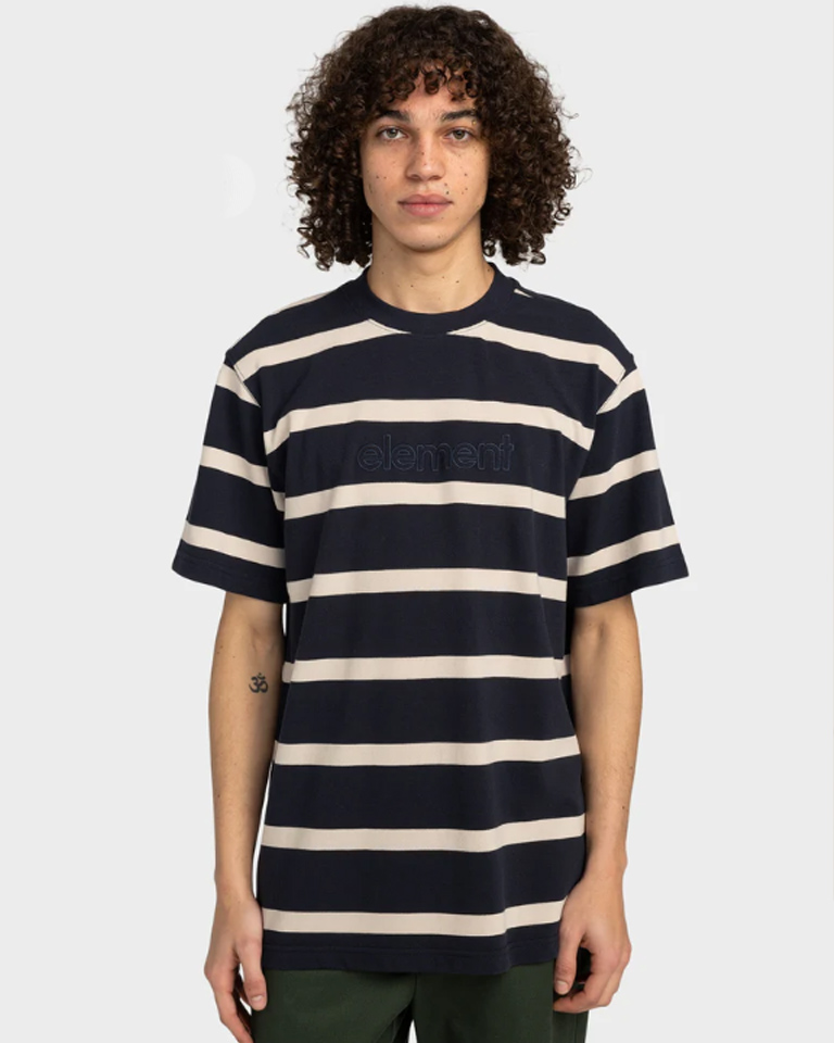 ELEMENT YACHT CLUB SS OAT MILK/ECLIPSE NAVY