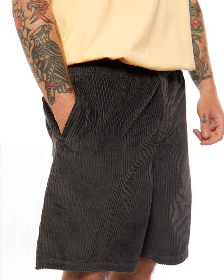 PUKAS Walkshort Corduroy VINTAGE BLACK