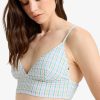QUIKSILVER LIMA CHECK TOP SNOW WHITE CHEKKER MELLY