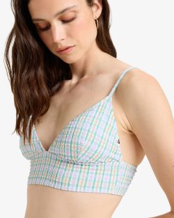 QUIKSILVER LIMA CHECK TOP SNOW WHITE CHEKKER MELLY