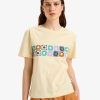 QUIKSILVER TILEBLOOM SCREEN SS TEE SUMMER MELON