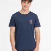 RAGWEAR ENDREW B T-SHIRT MIDNIGHT
