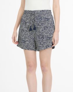 RAGWEAR ANIKO PRINT SHORT MIDNIGHT