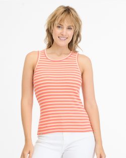 RAGWEAR EMANNUELE STRIPES TANKTOP  LIGHT PEACH