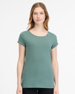 RAGWEAR FLLORAH GOTS T-SHIRT  BALTIC
