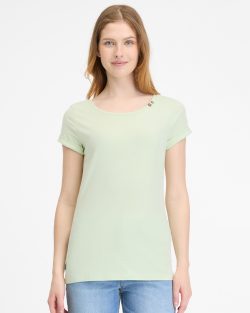 RAGWEAR FLLORAH GOTS T-SHIRT  LIGHT MINT