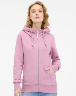 RAGWEAR NESKIA ZIP VEST DUSTY PINK