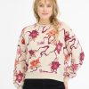 RAGWEAR WUSS PRINT SWEATER ECRU