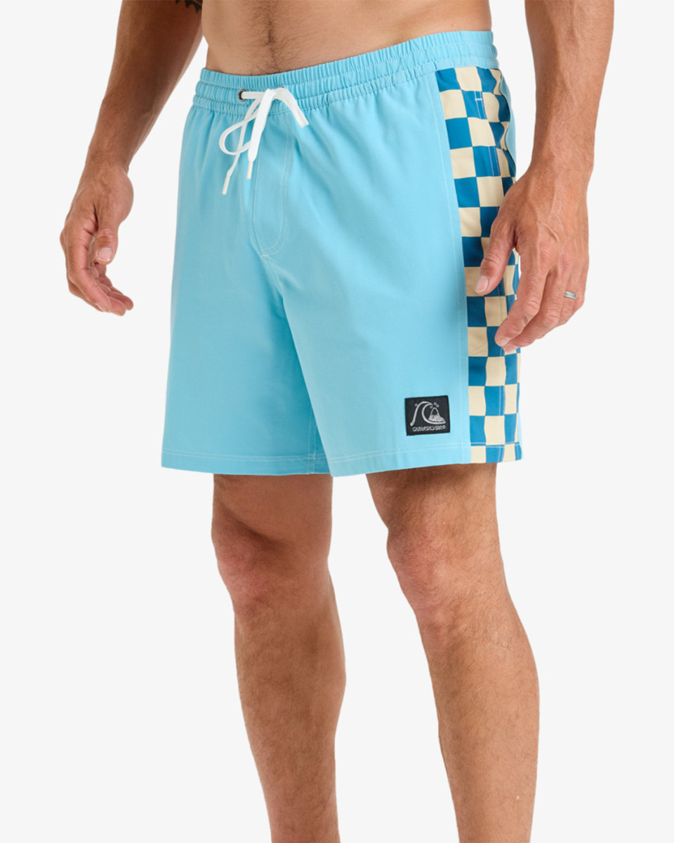 QUIKSILVER ORIGINAL ARCH VOLLEY 17 MILKY BLUE