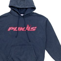 PUKAS Fleece Indio hoodie BLACK STONE