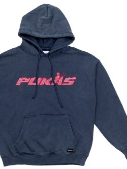PUKAS Fleece Indio hoodie BLACK STONE