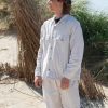 PUKAS Jacket Corduroy Contrast BEIGE