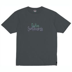 PUKAS S/s tee Hole CHARCOAL