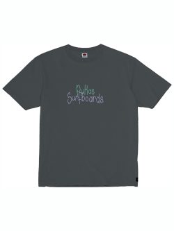 PUKAS S/s tee Hole CHARCOAL
