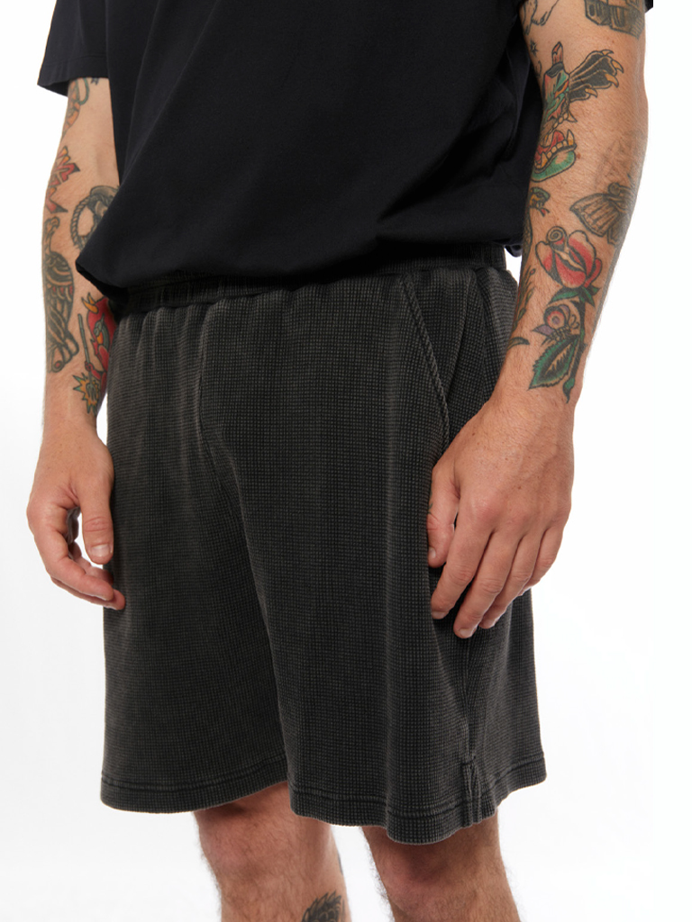 PUKAS Walkshort Waffle BLACK