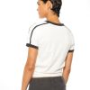 PUKAS Wmn tee Pukas 80´S Contrast Bands WHITE - Afbeelding 2