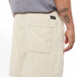 PUKAS Walkshort Corduroy Contrast BEIGE