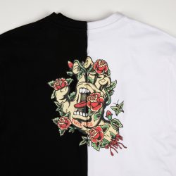 Santa Cruz  Screaming Rose Flash T-Shirt Black - Afbeelding 3
