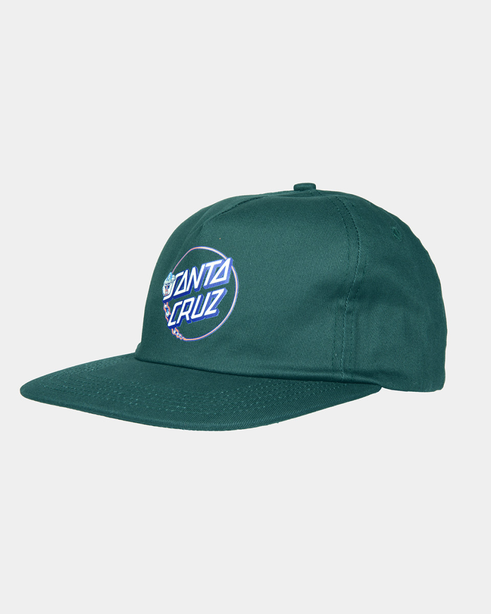 Santa Cruz  Winkowski UFO Dot Snapback Cosmic Teal
