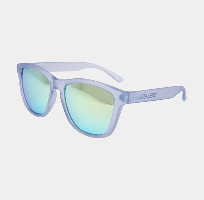 Santa Cruz  Boss Strip Sunglasses Frost/Yellow