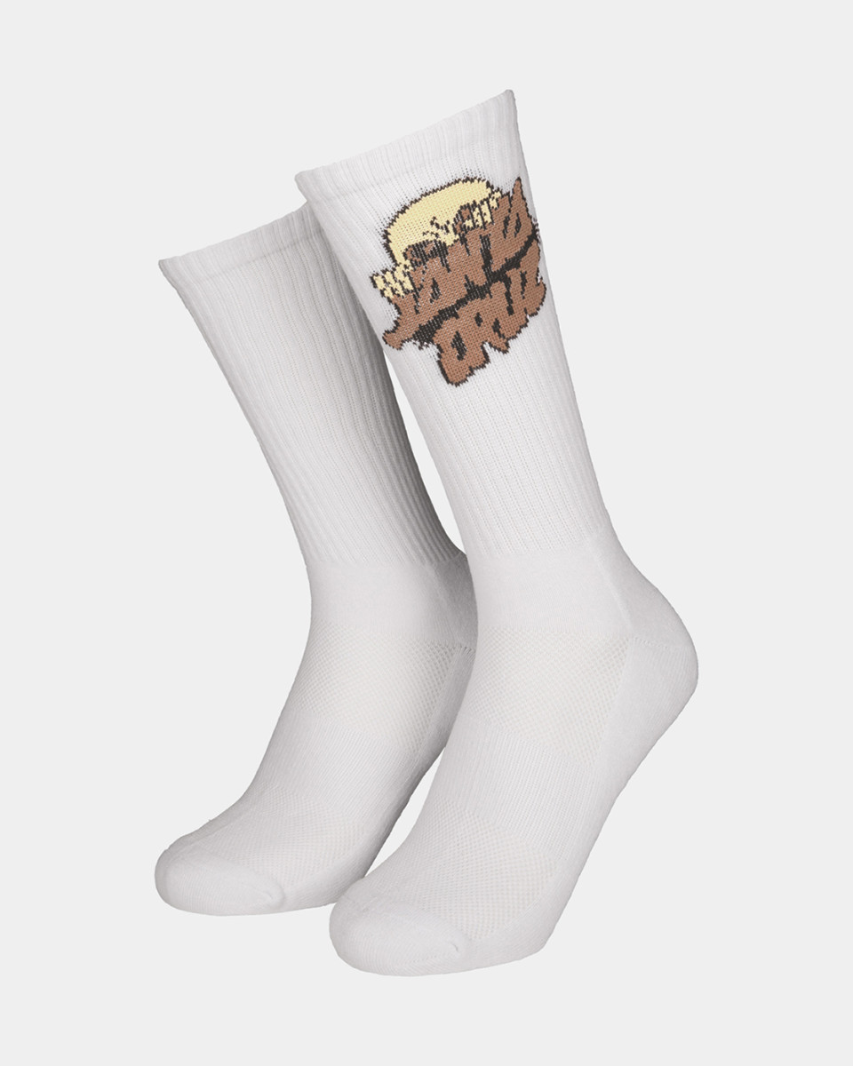Santa Cruz  Knibbs Alien Stacked Strip White