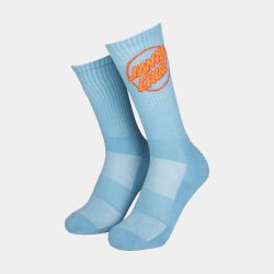 Santa Cruz  Partial Dot Sock (2 Pack) Pacific Blue & Black - Afbeelding 3