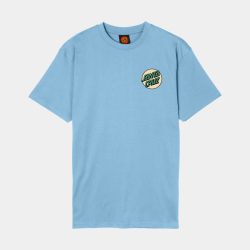 Santa Cruz  Screaming Rose Flash T-Shirt Pacific Blue - Afbeelding 2